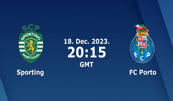 Porto x Sporting ao vivo online 17 dezembro 2023 Conectados, Prime  Paddling Group