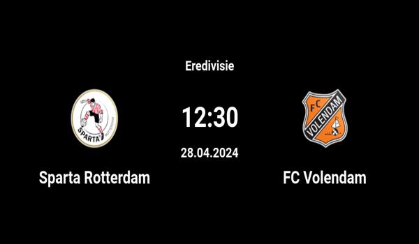 Sparta Rotterdam vs Volendam Match Prediction and ...